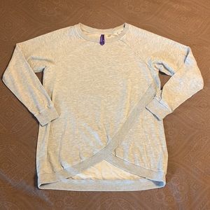 Seraphine Cotton Blend Maternity and Nursing Sweatshirt